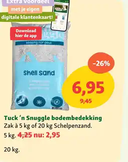 Maxi Zoo Tuck 'n Snuggle bodembedekking aanbieding