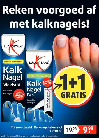 Lucovitaal Kalknagel vloeistof aanbieding