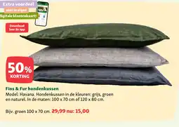 Maxi Zoo Fins & Fur hondenkussen aanbieding
