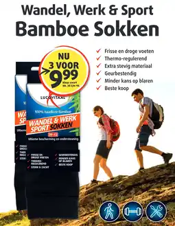 Lucovitaal Bamboe Sokker aanbieding