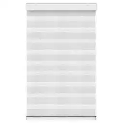 Leen Bakker Fenstr duo-rolgordijn wit - 160x175 cm aanbieding