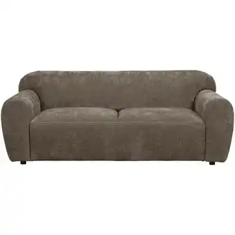 Leen Bakker Bank Bibi 3-zits - stof Glory - mokka aanbieding