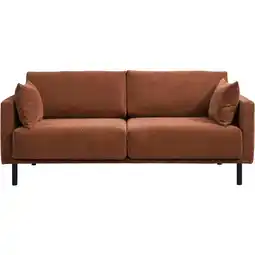 Leen Bakker Bank Siem 2,5-zits - stof Egon - terracotta aanbieding