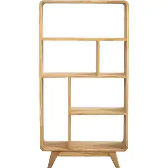 Leen Bakker Wandkast Bulan - naturel - 80x33x150 cm aanbieding