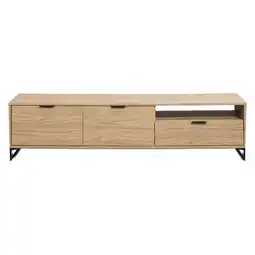 Leen Bakker TV-meubel Lucca - eikenkleur - 46x185x48 cm aanbieding