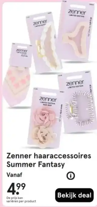 Etos Zenner haaraccessoires Summer Fantasy aanbieding