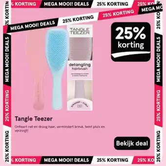 Etos Tangle Teezer aanbieding