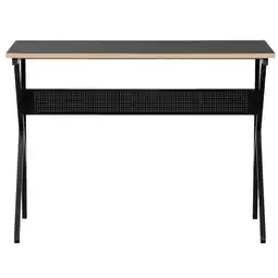 Leen Bakker Bureau Debbey - zwart - 75x105x55 cm aanbieding