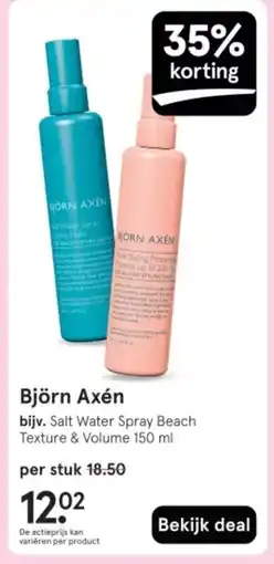Etos Björn Axén aanbieding