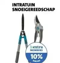 Intratuin INTRATUIN SNOEIGEREEDSCHAP aanbieding