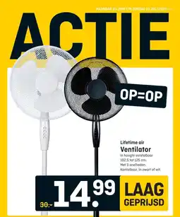 Hubo Lifetime air Ventilator aanbieding