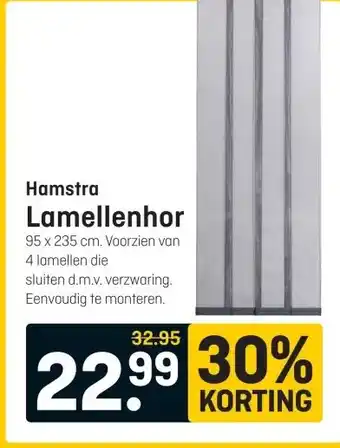 Hubo Hamstra Lamellenhor aanbieding
