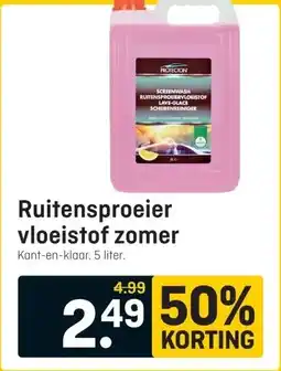 Hubo Ruitensproeier vloeistof zomer aanbieding