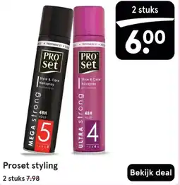 Etos Proset styling aanbieding