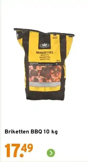 GAMMA Briketten BBQ 10 kg aanbieding