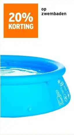 GAMMA 20% KORTING op zwembaden aanbieding