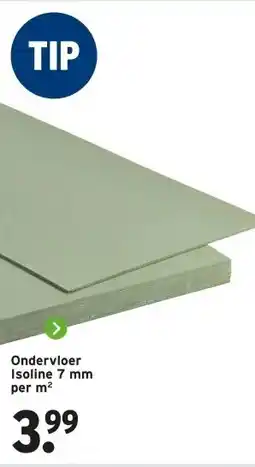 GAMMA Ondervloer Isoline 7 mm per m² aanbieding