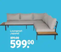GAMMA Loungeset Japandi aanbieding