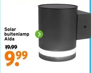 GAMMA Solar buitenlamp Aida aanbieding