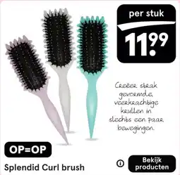 Etos Splendid Curl brush aanbieding