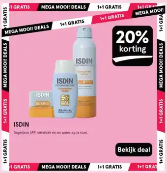 Etos ISDIN aanbieding