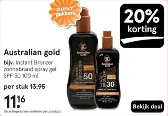 Etos Australian gold aanbieding