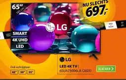 Expert LG 4K SMART 65UA73006LA (2025) aanbieding