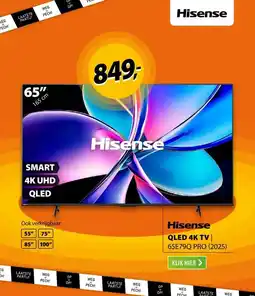 Expert Hisense QLED 65E79Q PRO (2025) aanbieding