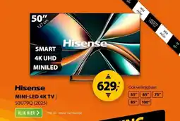 Expert Hisense QLED 50U79Q (2025) aanbieding