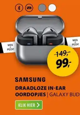 Expert Samsung Galaxy Buds3 Zilver aanbieding