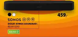 Expert Sonos BEAM Gen2 Zwart aanbieding