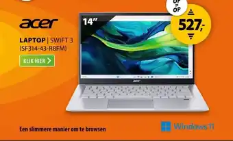 Expert Acer Swift 3 (SF314-43-R8FM) aanbieding