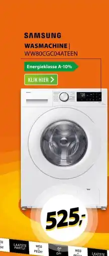 Expert Samsung WW80CGC04ATEEN aanbieding