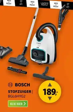 Expert Bosch BGL6HYG2 Wit aanbieding