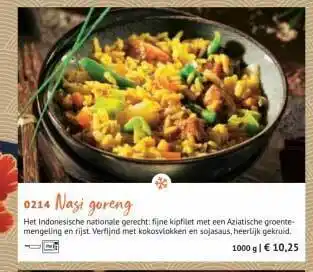 Bofrost Nasi Goreng 1000g aanbieding