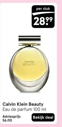 Etos Calvin Klein Beauty aanbieding