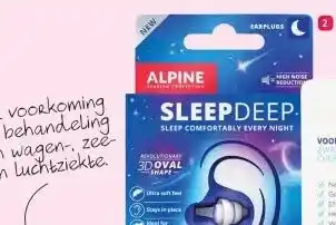 Etos 3 Alpine SleepDeep oordoppen per paar aanbieding