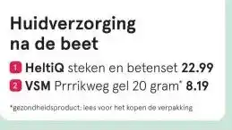 Etos Huidverzorging na de beet aanbieding