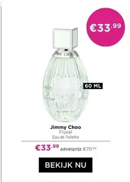 ICI Paris XL Jimmy Choo Floral Eau de Toilette aanbieding