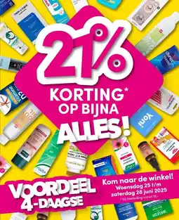 DA 216 KORTING* OP BIJNA ALLES! aanbieding