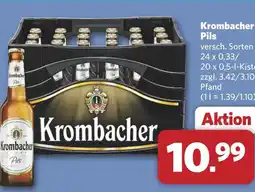 Combi Krombacher Pils aanbieding