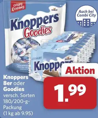 Combi Knoppers 8er oder Goodies aanbieding