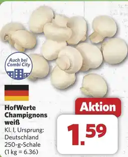 Combi HofWerte Champignons weiß aanbieding