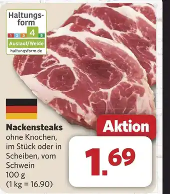 Combi Nackensteaks aanbieding