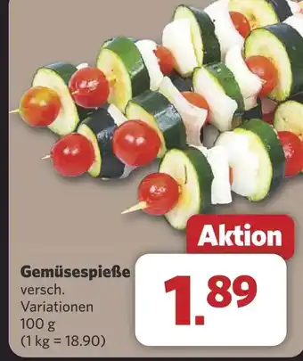 Combi Gemüsespieße aanbieding