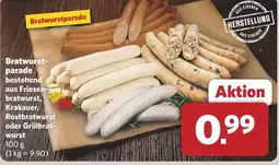 Combi Bratwurst parade aanbieding