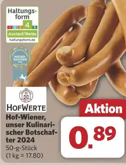 Combi Hof-Wiener, unser Kulinari- scher Botschaf- ter 2024 aanbieding