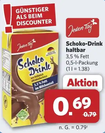 Combi Schoko-Drink haltbar aanbieding