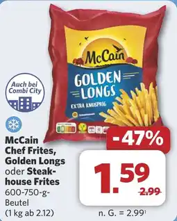 Combi McCain Chef Frites, Golden Longs oder Steak- house Frites aanbieding