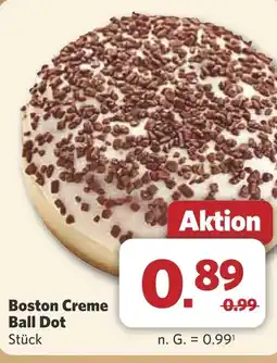 Combi Boston Creme Ball Dot aanbieding